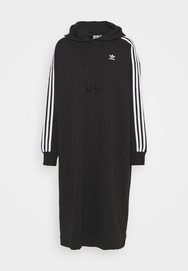 HOODIE DRESS - Day dress - black