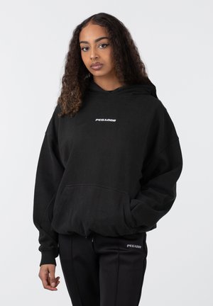 Pegador CLARITA LOGO OVERSIZED - Hoodie - washed black