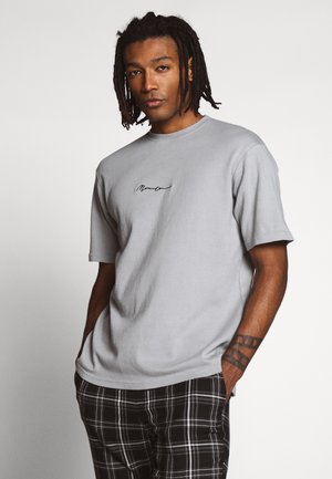 ESSENTIAL REGULAR RELAXED SIG TEE UNISEX - Basic T-shirt - slate grey