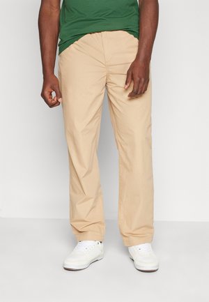 LIGHTWEIGHT ELASTICATED PANTS - Bukse - sand