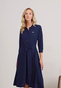 Lacoste Blousejurk - navy blue