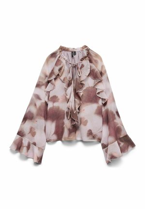 Vero Moda, BLOUSE VMSABRINA TOP - Blůza - wistful mauve