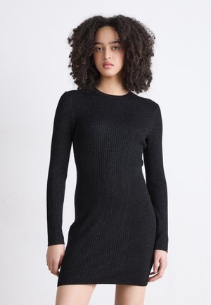 Strickkleid - noir