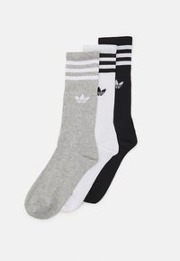 adidas Originals - HIGH CREW SOCK UNISEX 3 PACK - Sokid - white/medium grey heather/black Väikepilt 1