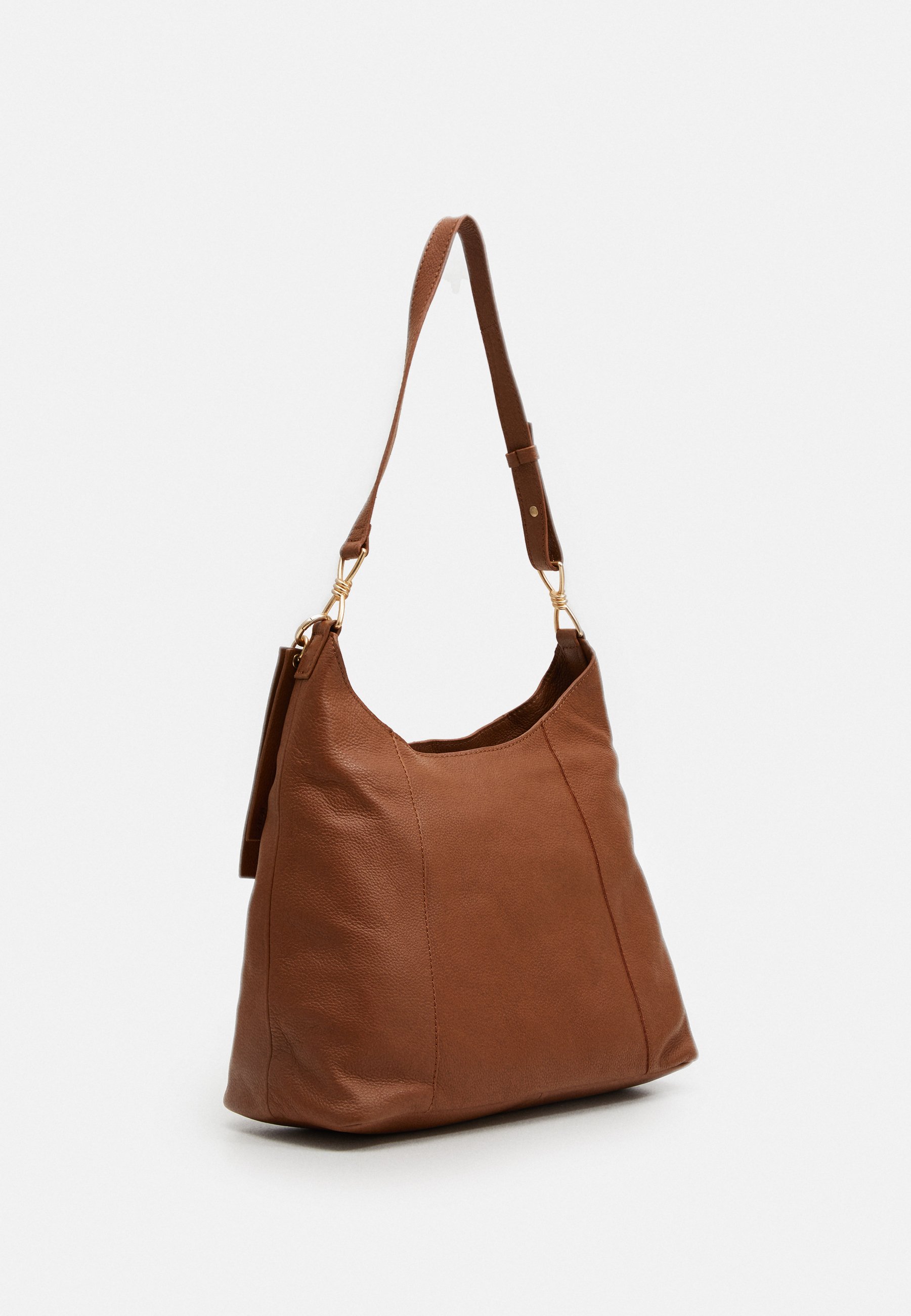 Zign LEATHER Shoppingväska cognac Zalando.se Zign LEATHER Axelremsväska cognac Zalando.se