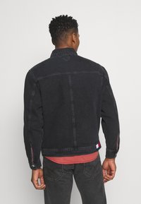 Tommy Jeans Jeansjacka - black denim