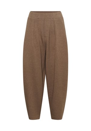 InWear, IWTROUSERS - Nadrágok - coffee quartz melange