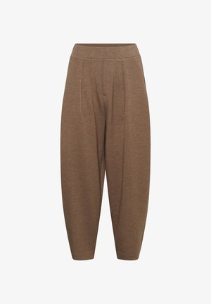 InWear, IWTROUSERS - Püksid - coffee quartz melange