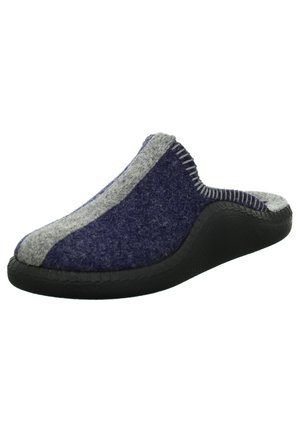 MONACO - Slippers - grau-blau