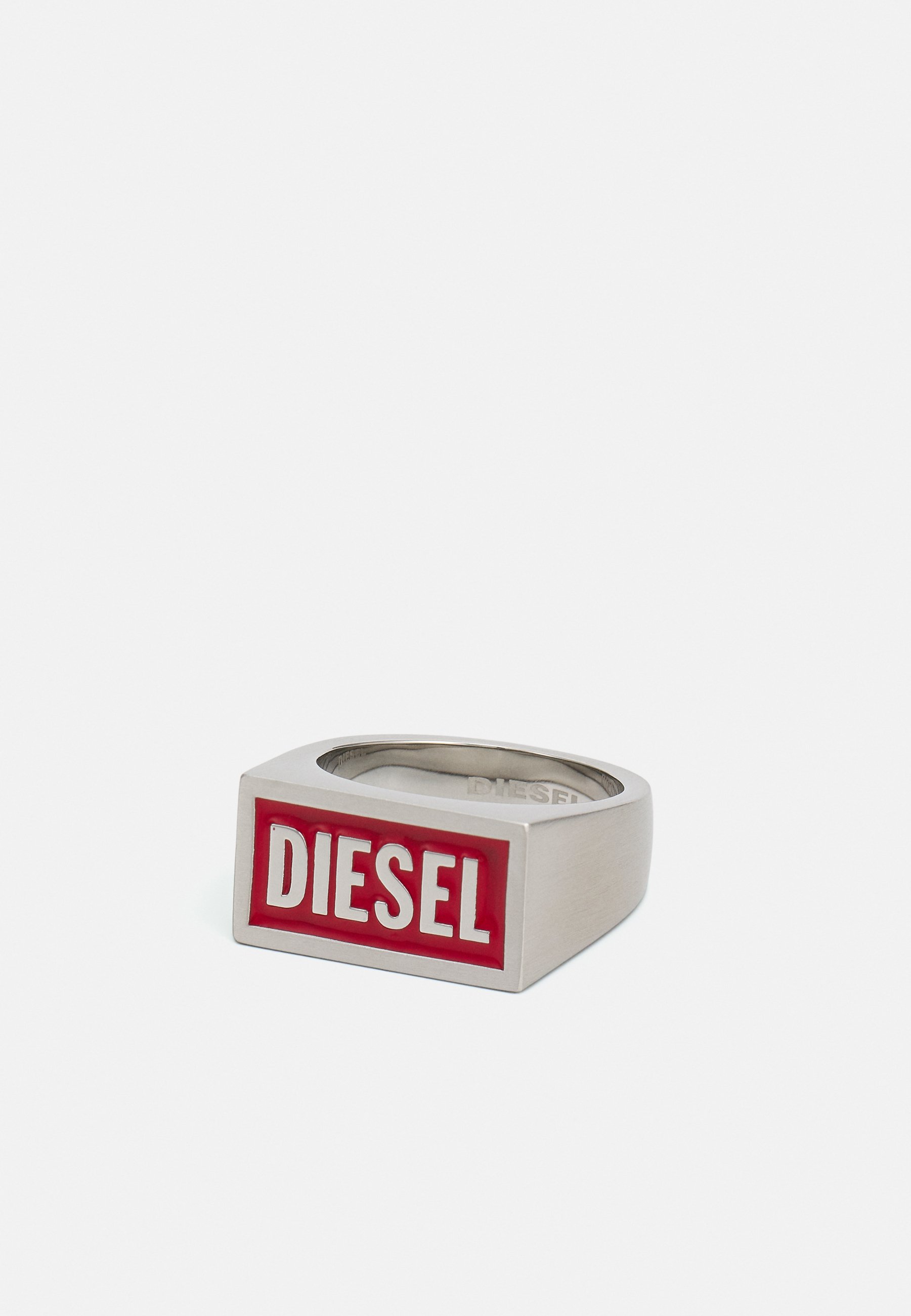 Diesel Unisex D-Logo Ring Aus Edelstahl – Ovales Design, Größen 16-21