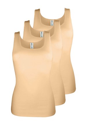 BREITE TRÄGER SERIE PASSION  3 STÜCK - Undershirt - beige