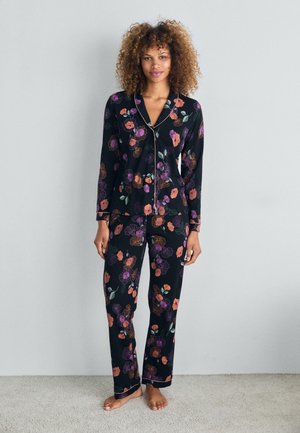 LASCANA VIVANCE DREAMS BY LASCANA CLASSIC - Pyjama set - schwarz