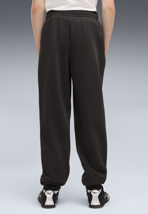 PUMA ESSENTIALS LOGO LAB RELAXED JOGGINGHOSE - Tracksuit bottoms - black — foto 3