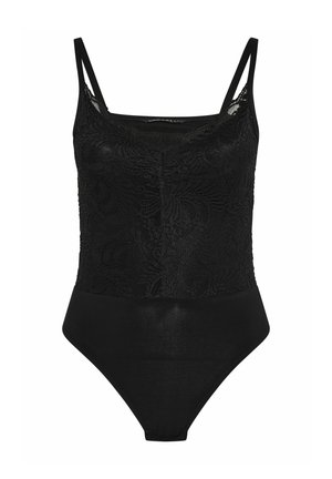 Yours Clothing, PLUS SIZE VESTS & CAMIS. - Toppi - black