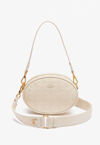 Lacoste SHOULDER - Sac à main - bone white