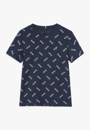T-shirt con stampa - dark blue