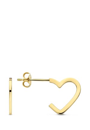 Earrings - gold coloured
