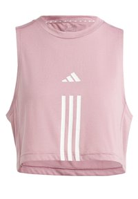 TRAIN ESSENTIALS TRAIN 3-STRIPES - Top - orchid/white