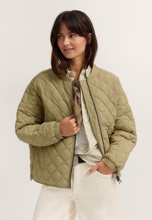 LEICHT & DAUNENFREI - Übergangsjacke - moos