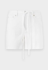 ONLGIANNA BELTED - Shorts di jeans - white denim