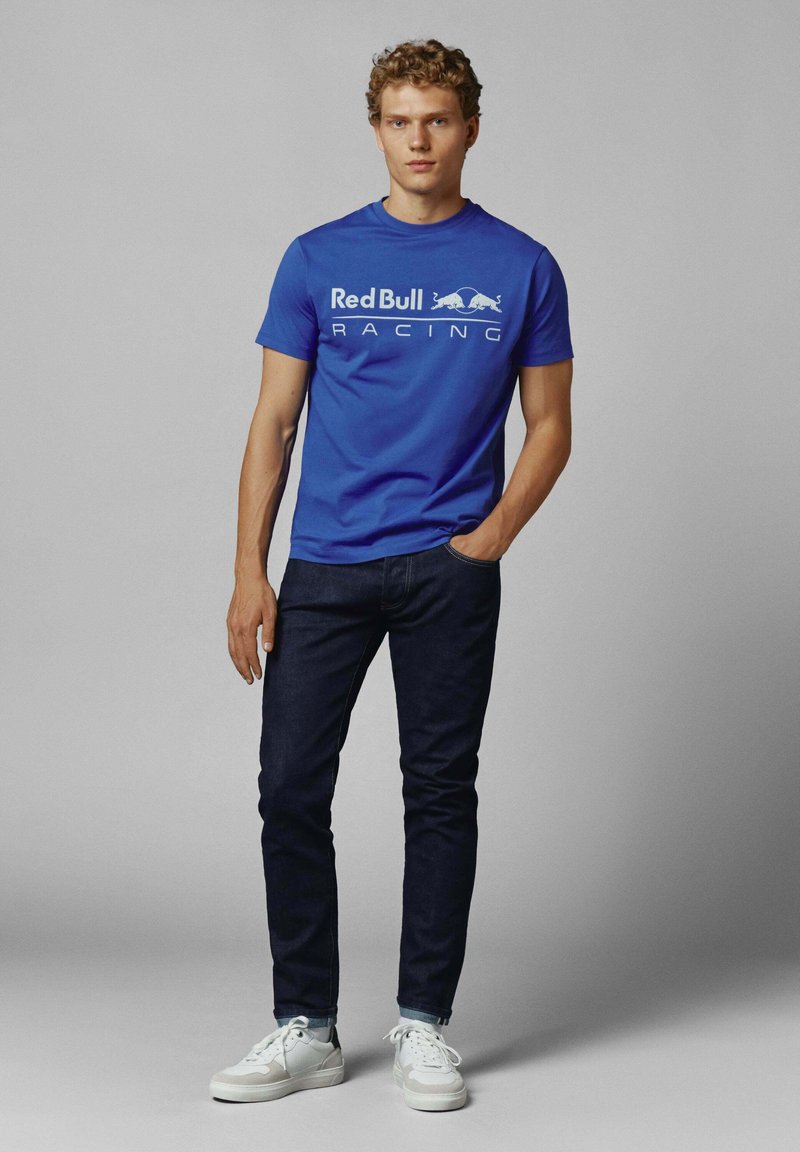 Red Bull Racing x Pepe Jeans RED BULL RACING LOGO DRIVER TEE - Triko s potiskem - electric blue