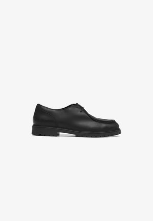 TAYLOR MATTE MOC TOE UNISEX - Derbies - black