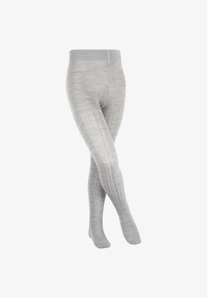 FALKE Cable - Tights - light grey