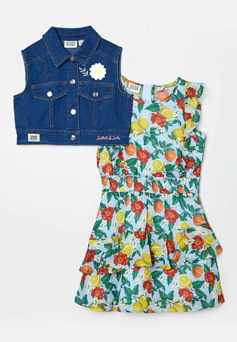 Scotch & Soda Jurk grijs Scotch & Soda Jurk grijs