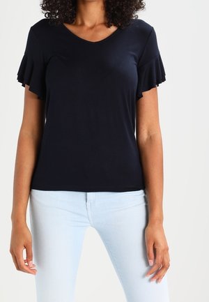 Print T-shirt - dark blue