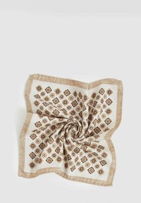 Reiss GIOTTE MEDALLION-PRINT  - Ozdobná vreckovka - oatmeal