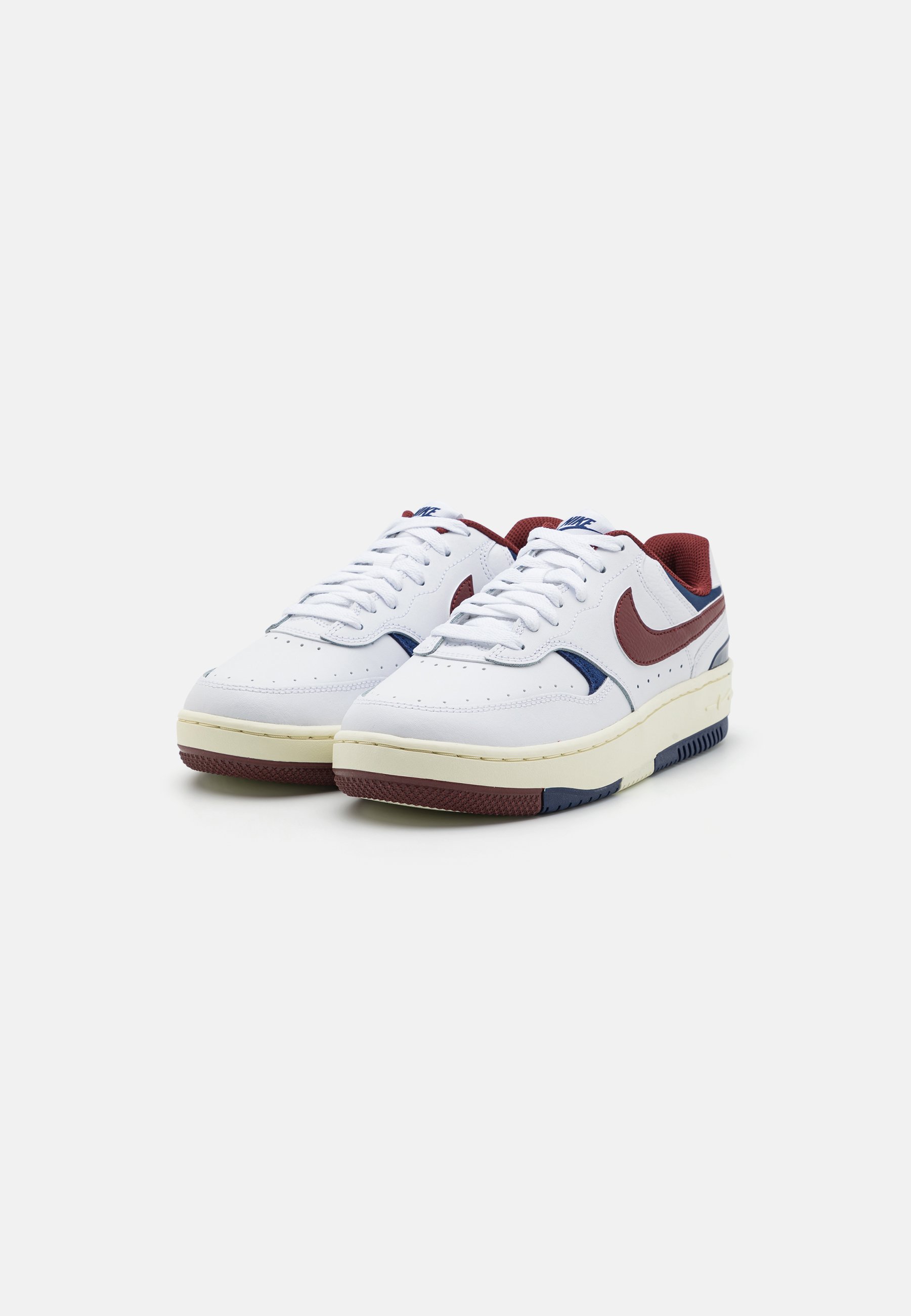 nike air force 1 shadow off white red and blue