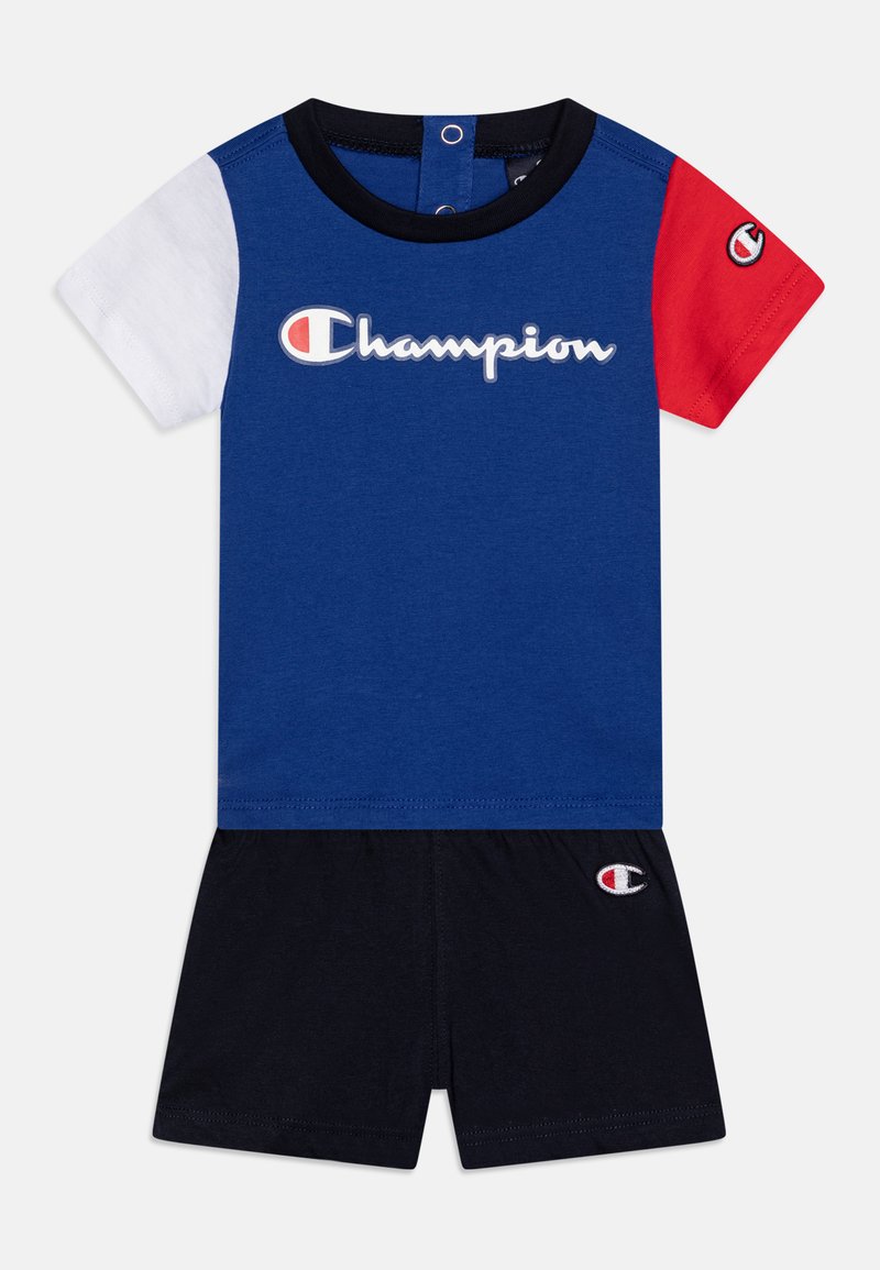 Champion - RETRO SPORT SLEEVE UNISEX SET - Shorts - blue, Ampliar