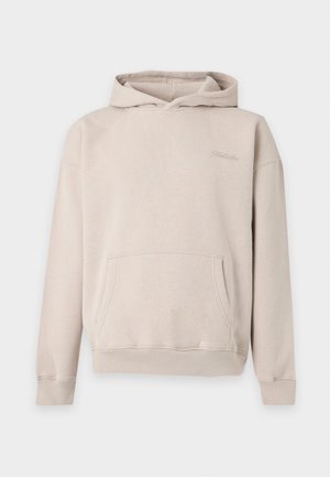 Hollister Co., BOXY MIN LOGO - Hættetrøje - beige