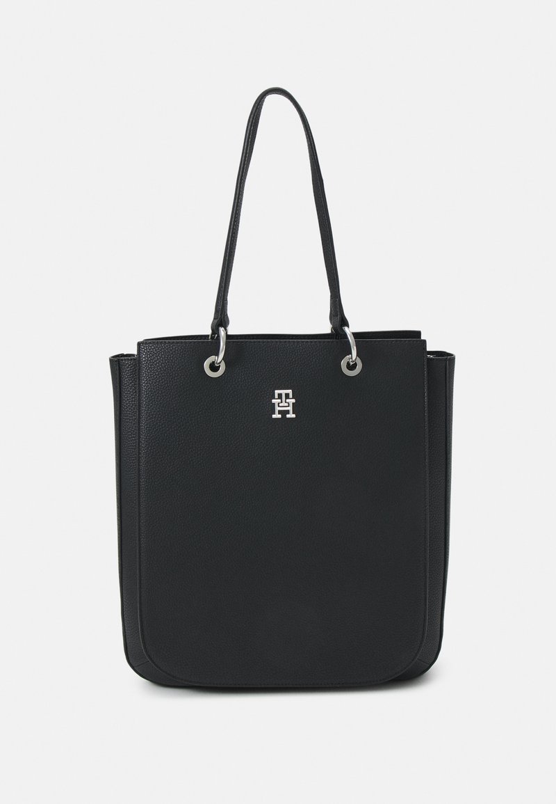 Tommy Hilfiger EMBLEM WORK TOTE Shopper black/zwart Zalando.be