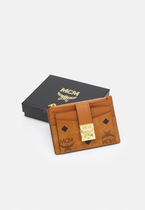 PATRICIA VISETOS CARD CASE MINI - Business card holder - cognac4