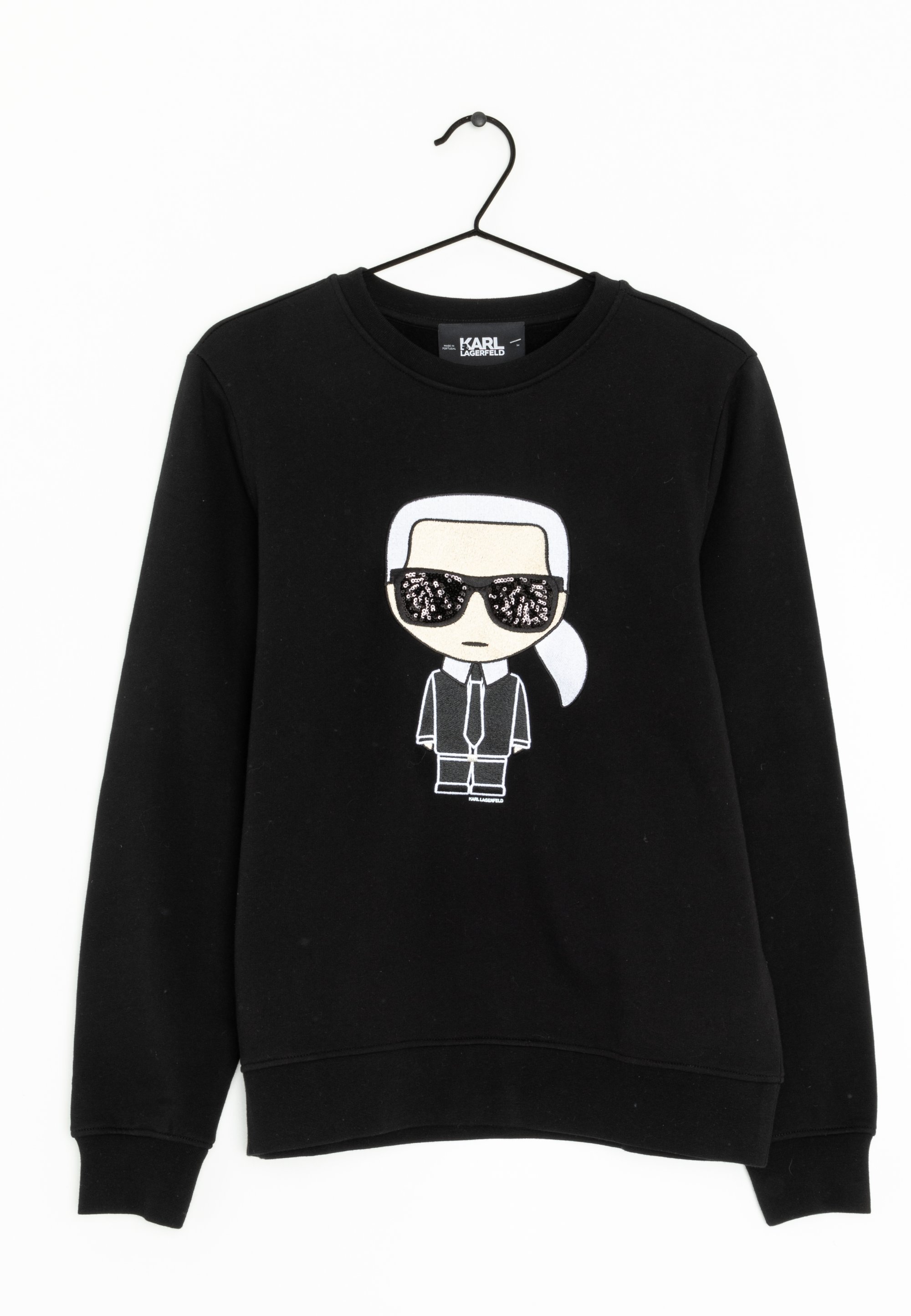 KARL LAGERFELD Sweatshirt black (Pre-owned) Zalando