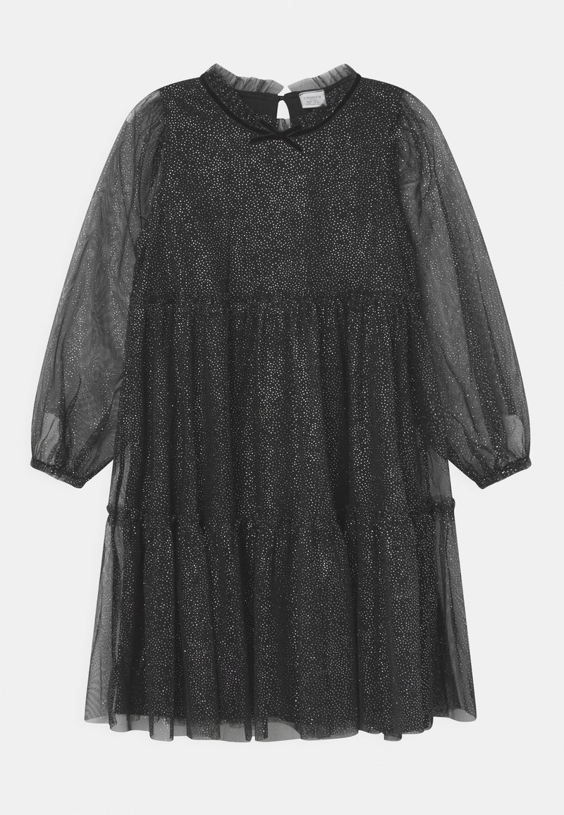 Lindex DRESS FRILL COLLAR Cocktail dress / Party dress black Zalando.ie