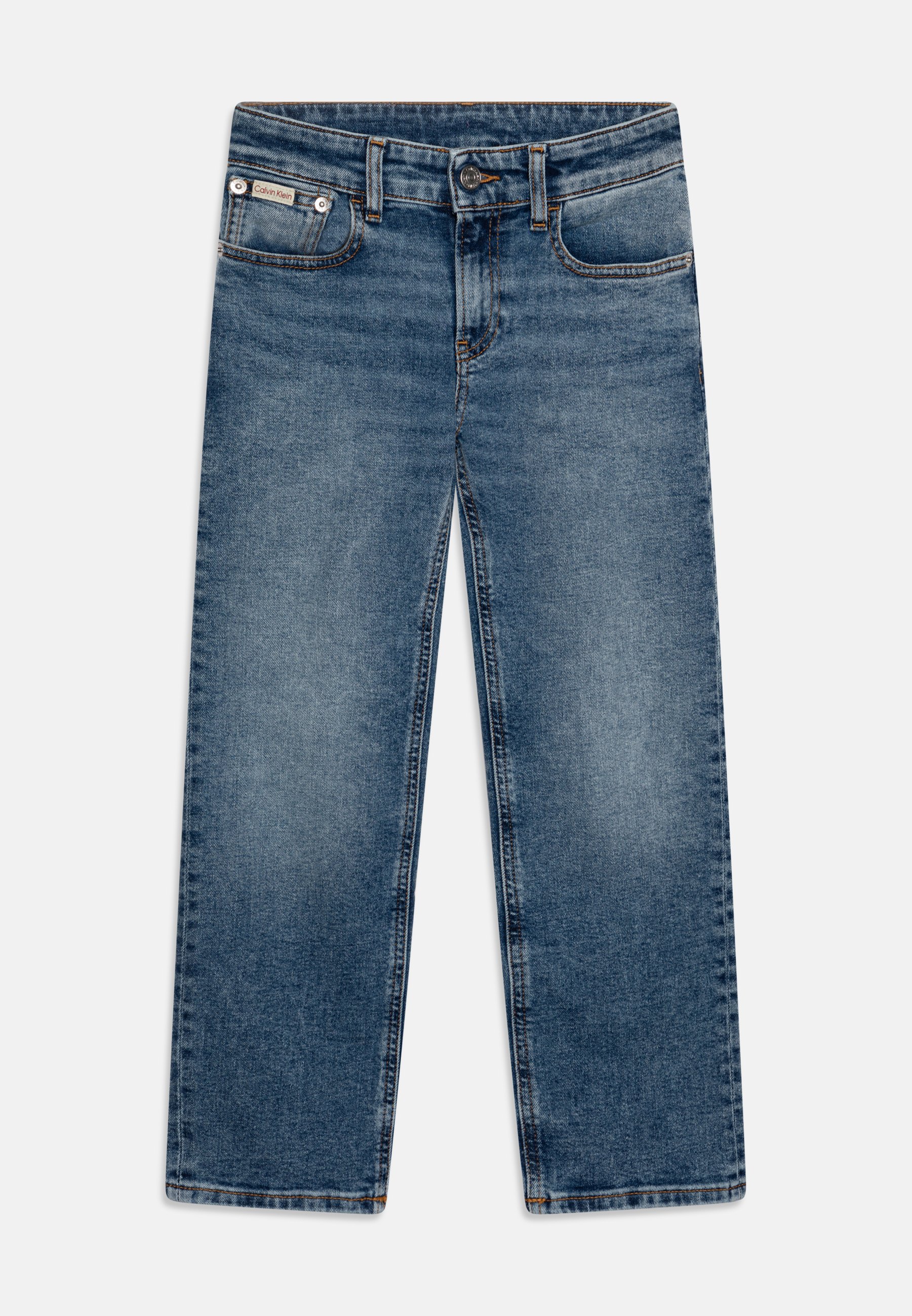Calvin Klein Jeans HERO Jean droit blue denim/denim bleu