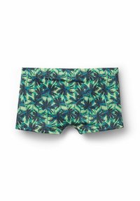 Tezenis Short de bain - blau y stampa palme
