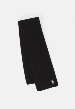 CABLE SCARF - Sciarpa - black