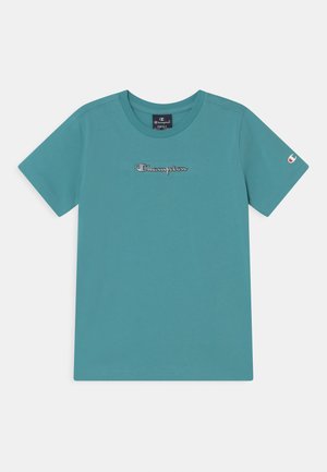 SOFT FLUO CREW NECK UNISEX - T-shirt basic - blue