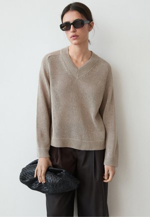 Massimo Dutti, Pullover - sand
