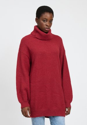 TURTLENECK MAXI - Pullover - cognac