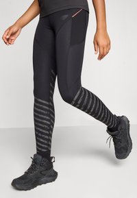Dynafit TRAIL REFLECTIVE - Tights - black out
