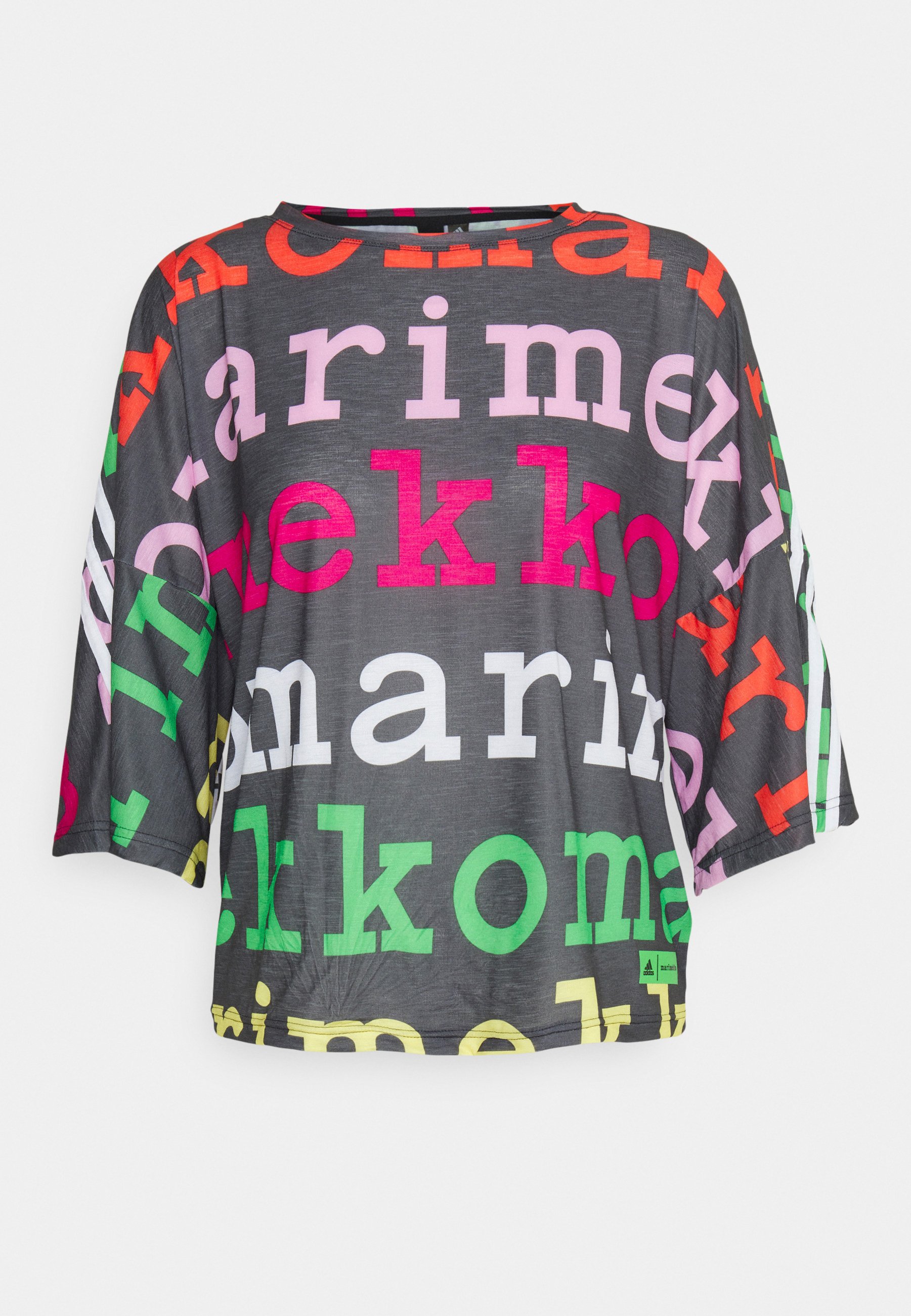 adidas Performance MARIMEKKO X ADIDAS - T-Shirt print -  black/multicolor/schwarz - Zalando.de