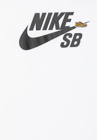 Nike SB TEE LOGO UNISEX - Triko s potiskem - white