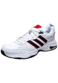 adidas Performance STRUTTER - Matalavartiset tennarit - footwear white / core black / action red