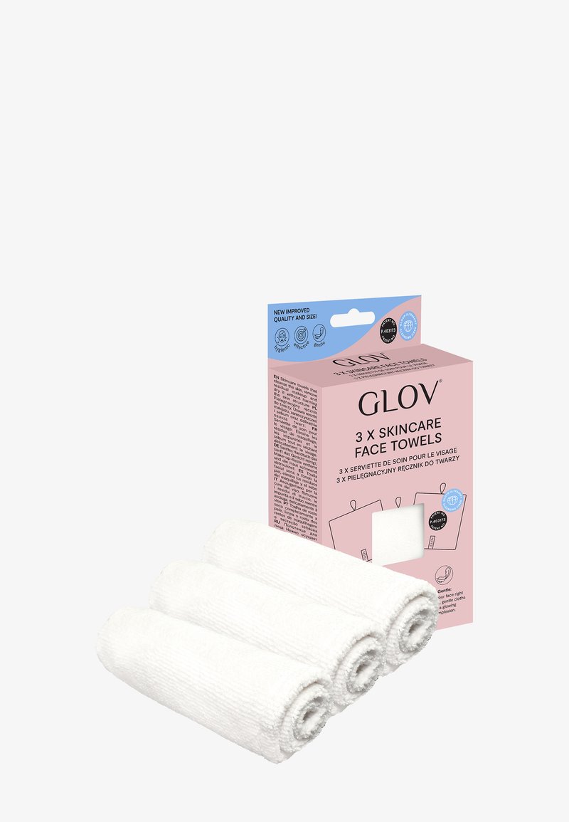 Glov - GLOV® FINAL TOUCH FACE CLEANSING TOWELS | WHITE
- Huidverzorgingstool - white, Vergroten
