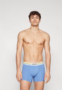 Levi's® - MEN PLACED LOGO BOXER BRIEF 2 PACK - Kelnaitės - blue combo Miniatiūros vaizdas 1