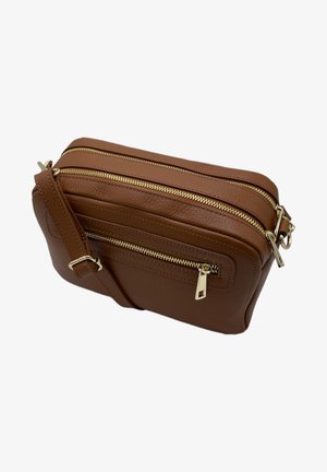 Borsa a tracolla - cognac